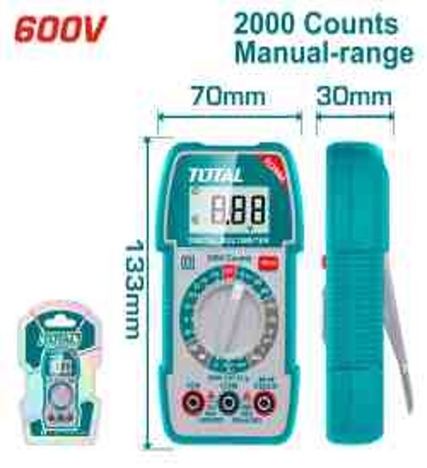 Total TMT5360011 جهاز ملتي ميتر 600 فولت