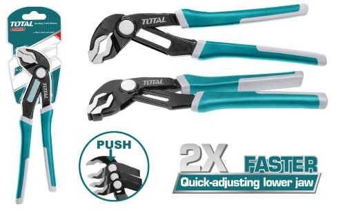 Total THTJ381006 Pump pliers 10" زرادية فورد سوبر اوتماتيك