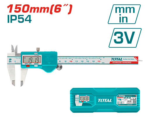 Total TMT321506 Digital caliper  كاليبر ديجتال 15 سم ضد الماء