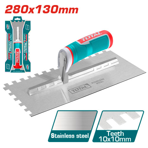TOTAL THTT81286 Plastering Trowel مالج مشرنف يد ربر