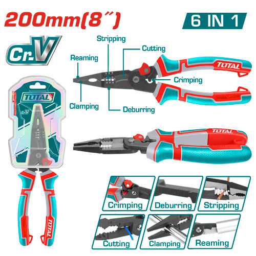 Total THTMF286
زرادية بوز 8 انش متعددة
