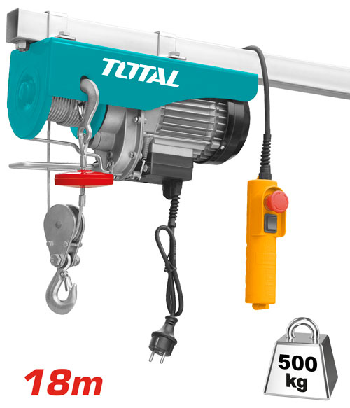 Total TLH1952 Electric hoist
 ونش رفع كهرباء  18 متر 500 كيلو