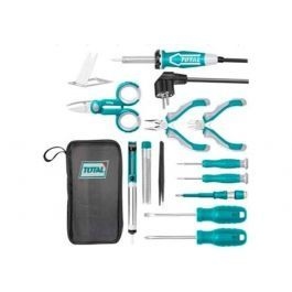 Total TKTTSK0132  13 Pcs Telecom Tools set طقم صيانة الكتروني