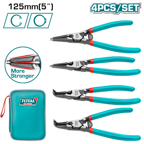 Total THTJ214041 طقم زراديات كباشي 5 انش 4 قطع