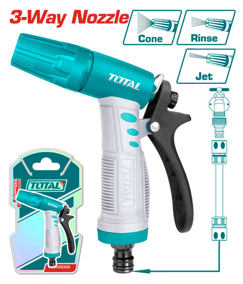 TOTAL THWS010301 Plastic Trigger Nozzle فرد رش ماء