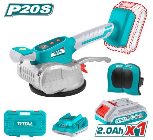 Total TTVLI20101
  رجاج بلاط شحن 20 فولت مع بطارية 2 امبيرعدد 1 وشاحن + واقي ركب وحقيبه بلاستيك