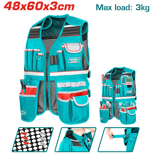 Total TTVT16025 فيزت عدة 17 جيب