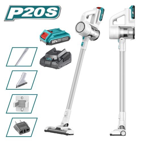 Total TVLI2006 Lithium-Ion  vacuum cleaner
 مكنسة شحن مع بطارية وشاحن 20 فولت