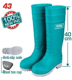 Total TSP302SB.43 Safety boots جزمة عمال مع سيفتي قياس 43