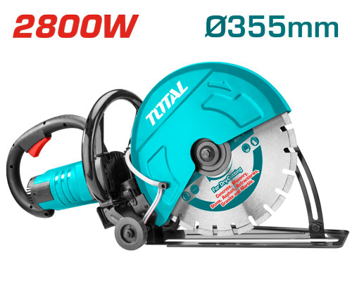 Total TPC9203556 Power cutter
  منشار باطون 2800 واط 14 انش
مع مضخة تبريد ماء