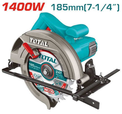 منشار صينية 7.25 أنش   TOTAL TS11418526 Circular saw 1400W