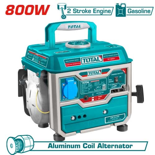 TOTAL TP18001 Gasoline Generator 800W مولد كهرباء بنزين