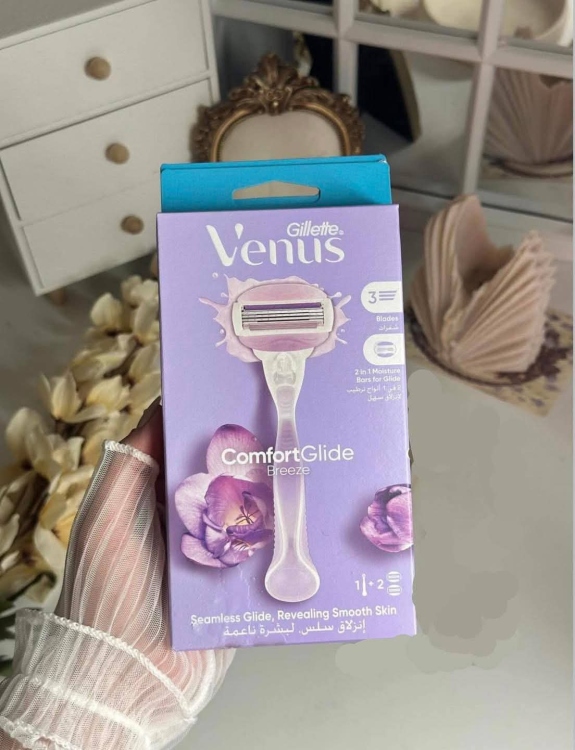 ماكينة حلاقة فينوس بريز من جيليت - حلاقة ناعمة وسهلة