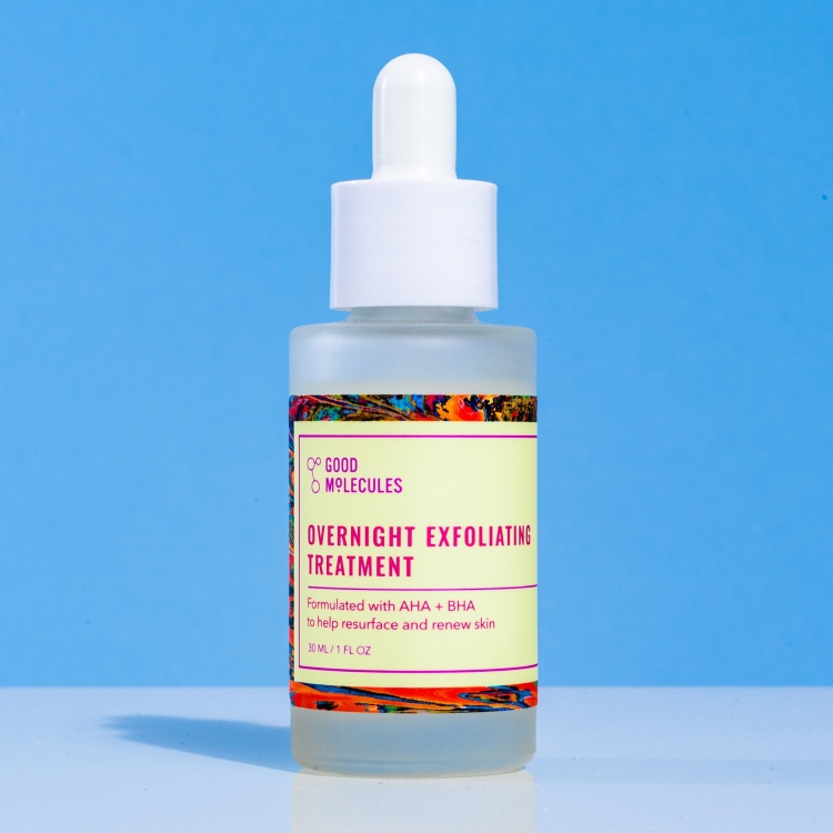 مقشر الأحماض الفواكه الليلي Good Molecules Overnight Exfoliating Treatment