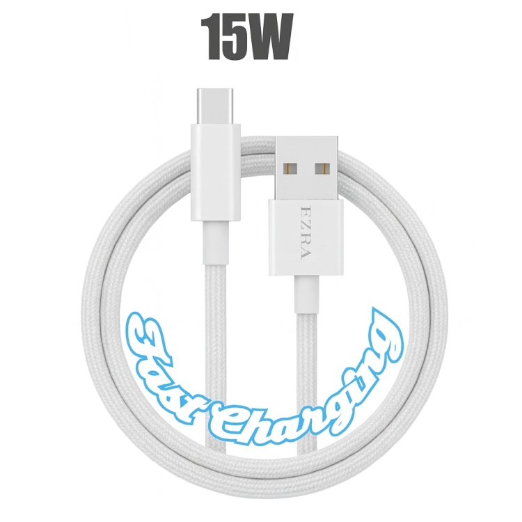 كيبل شاحن تايب سي 15 واط  1 متر