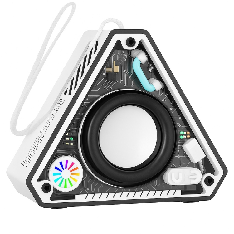 سماعة بلوتوث تايب سي ابيض