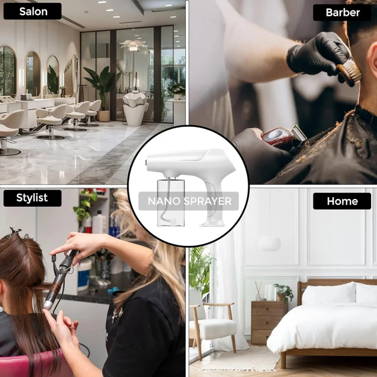 جهاز تعقيم بالرذاذ للجو والاسطح مع ثلاث سرعات لدفع الرذاذ