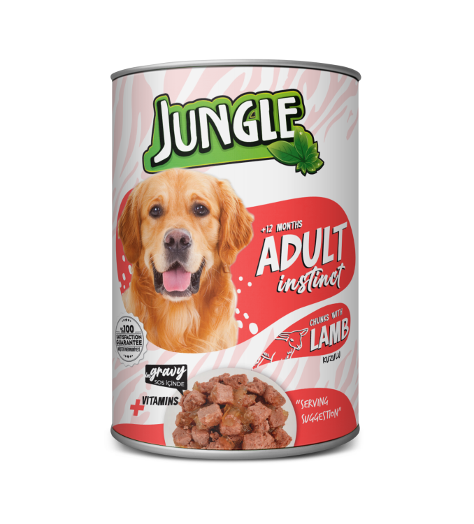 Jungle dog lamb and Wildgame 400 g