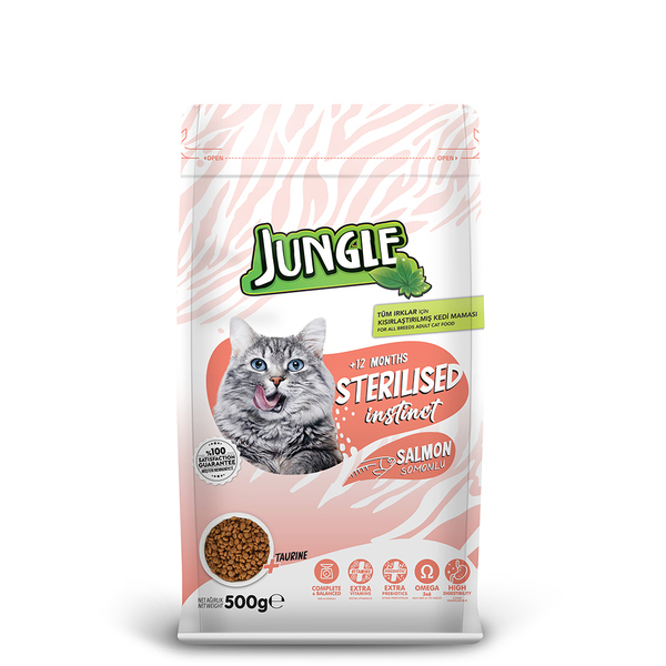 Jungle sterilized salmon 1.5 kg
