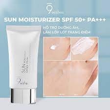 9wishes, Sun Moisturizer SPF50+/PA+++ 50ml