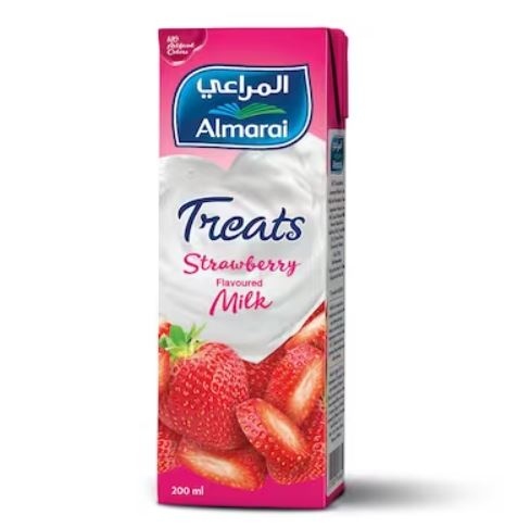 المراعي مطعمات فراولة 200مل*3