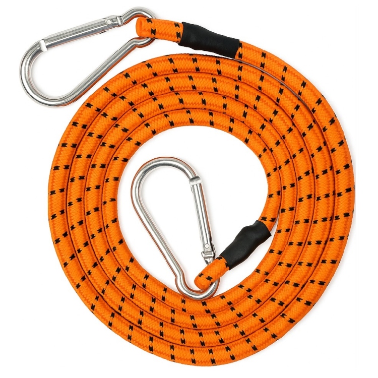 حبل تربيط مطاط 1 متر اورنج