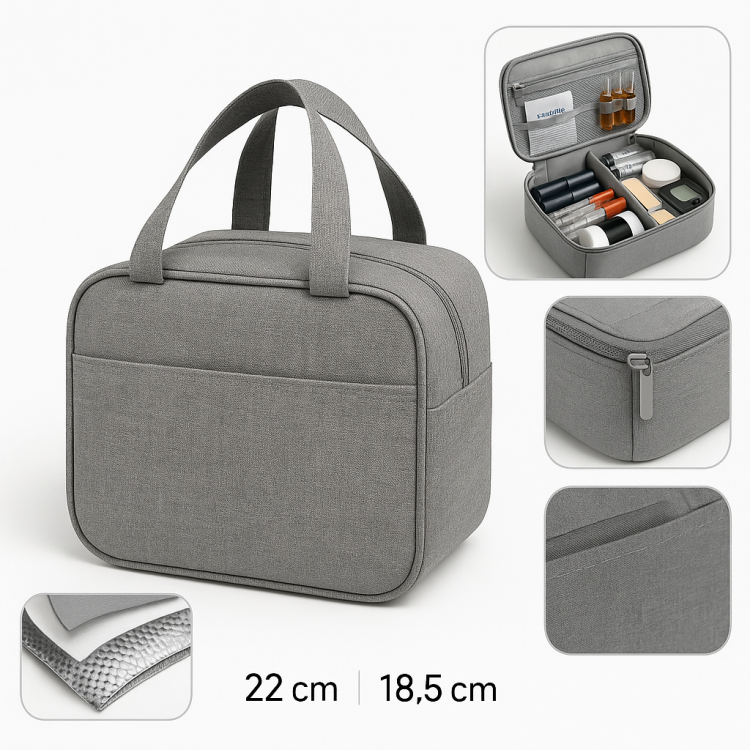 حقيبة فاخرة لحفظ الدواء المبرد قياس (22-18.5)سم