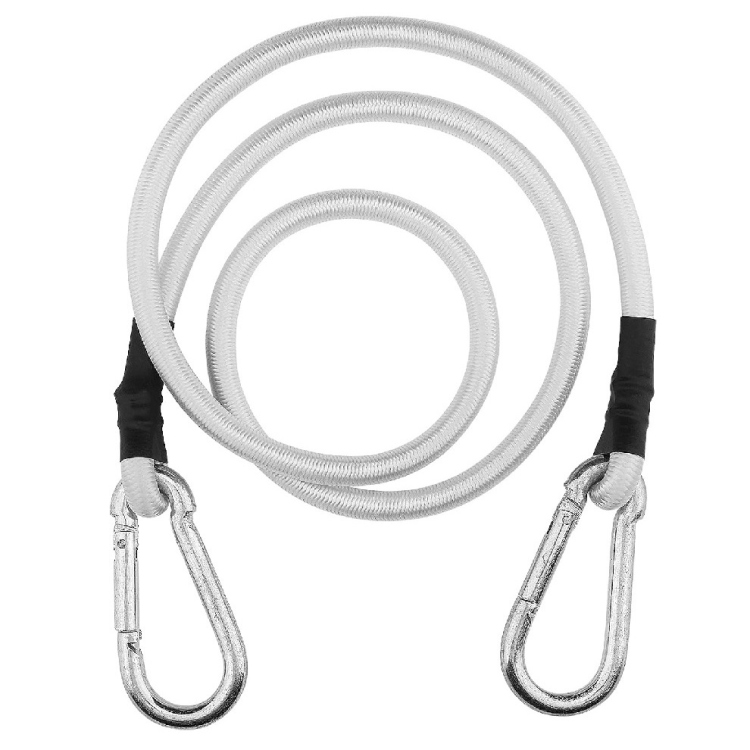 حبل تربيط مطاط 1 متر سلفر