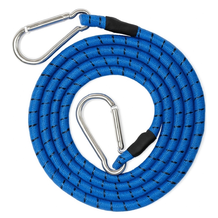 حبل تربيط مطاط 1 متر ازرق