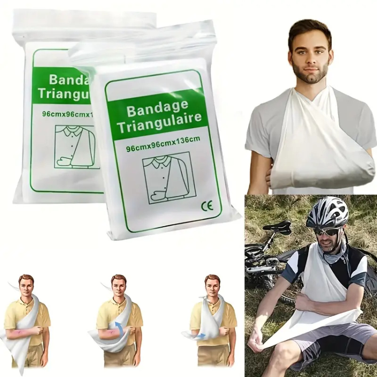 حمالة كسر قطن يد طوارى مثلث 