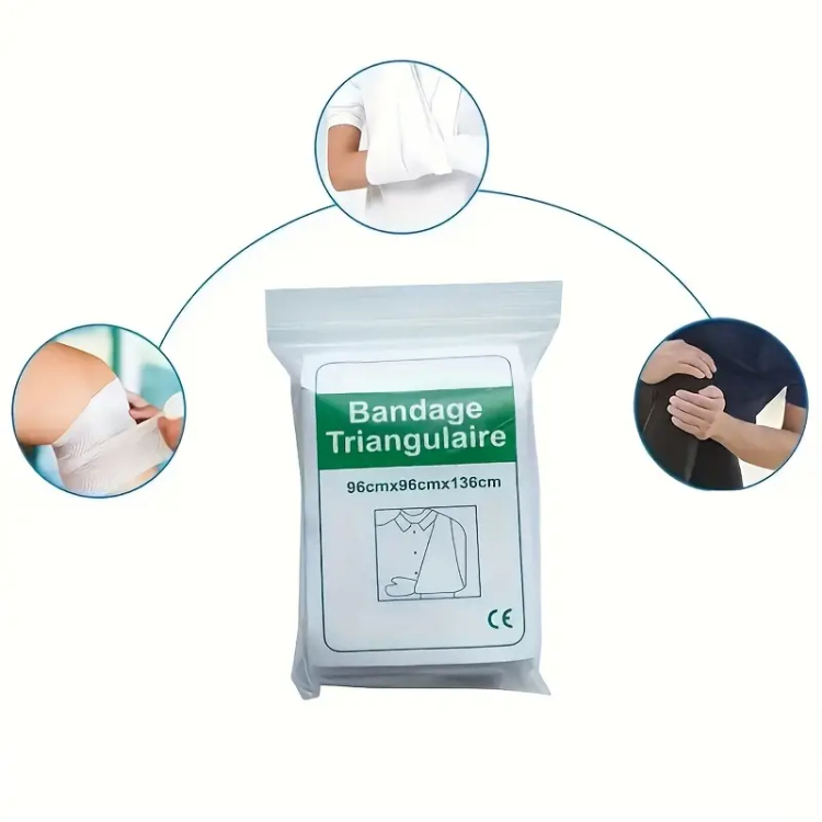 حمالة كسر قطن يد طوارى مثلث 