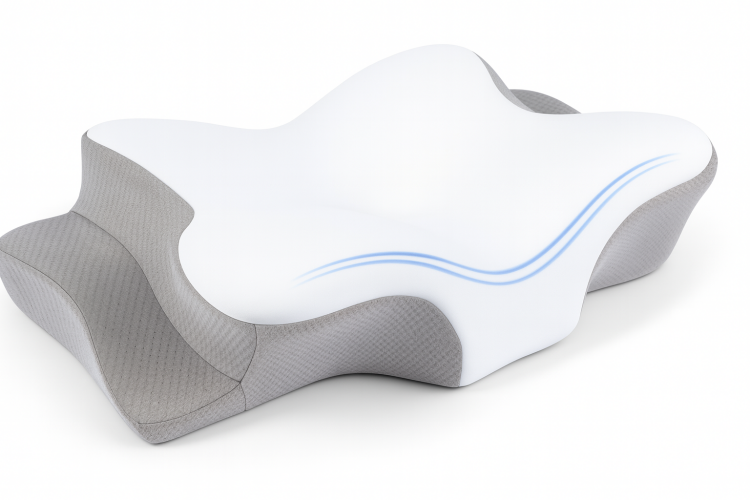 مخدة فوم الفراشة لجميع الأم الرقبة والاكتاف 