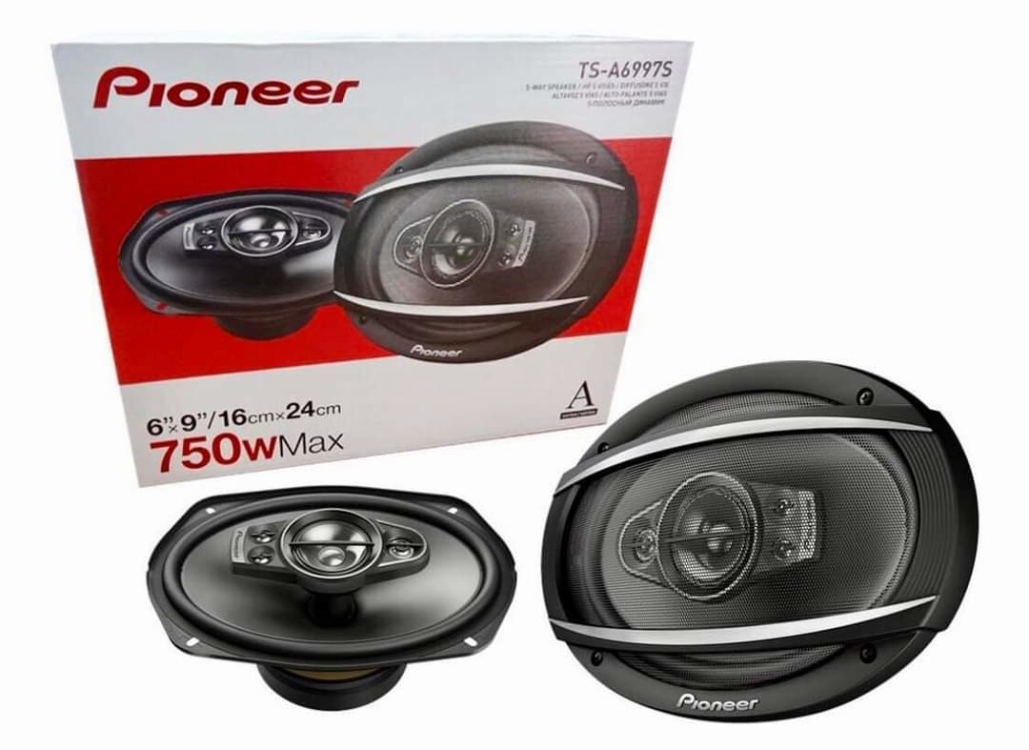 سماعات سيارة Pioneer الاصلي بيضاوي