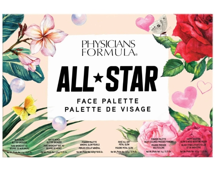 Physicians Formula, All Star Face Palette  فيزيشنز فورميولا ، باليت أول ستار للوجه