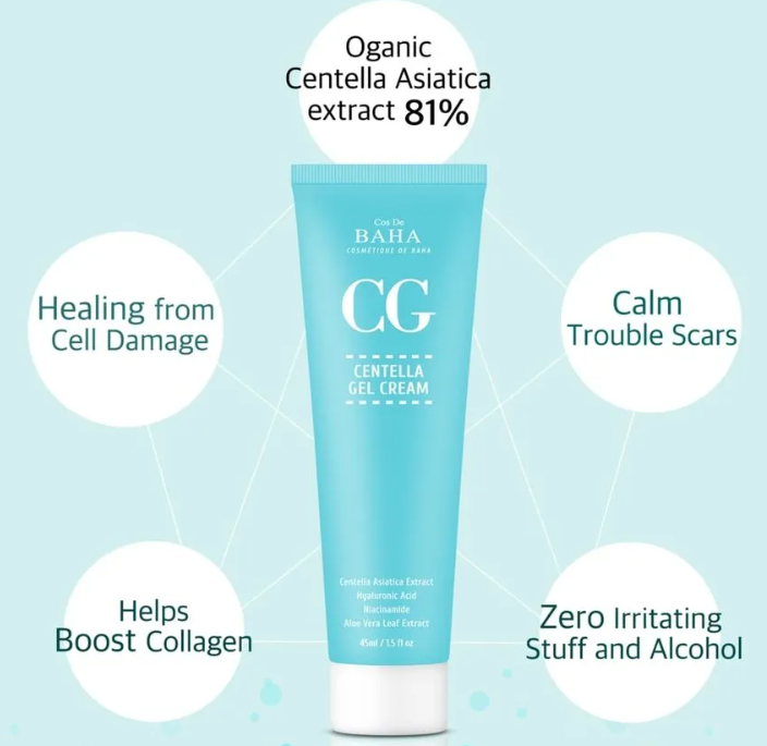 Cos De BAHA, CG Centella Gel Cream