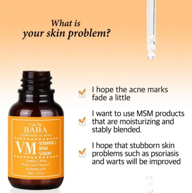 Cos De BAHA, VM Vitamin C MSM Serum