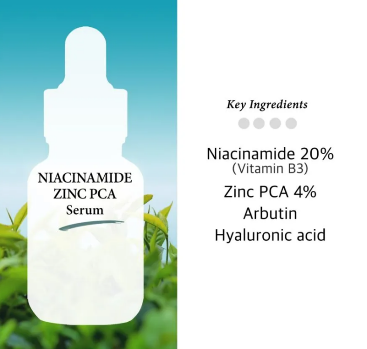 Cos De BAHA, NZ Niacinamide 20 Zinc PCA 4 Serum