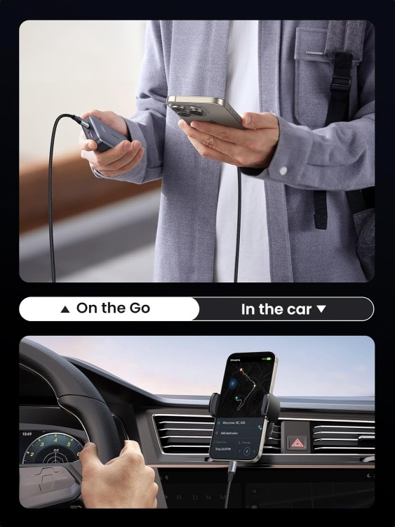 UGREEN US535 90440 TYPE C 2.0 MALE TO TYPE MALE CHARGING DATA CABLE(240W MAX) 2.2M