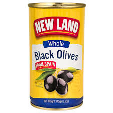 نيولاند زيتون اسود كامل 345 غم