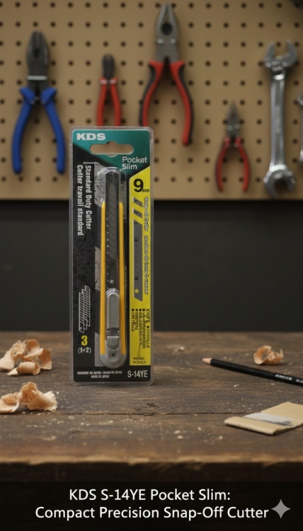 مشرط صغير أوتوماتيك مع 2 شفره KDS ياباني 