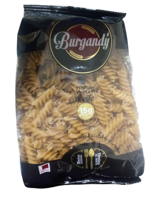 معكرونة برغندي بالقمح فيسولي