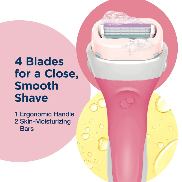 Schick Intuition Lemon Berry Breeze Razors الشفرة الحنونه