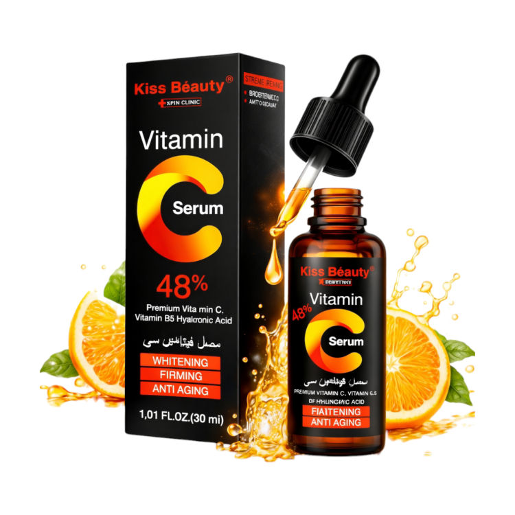 سيروم فيتامين سي و الهيالورونيك من كيس بيوتي بحجم 30مل