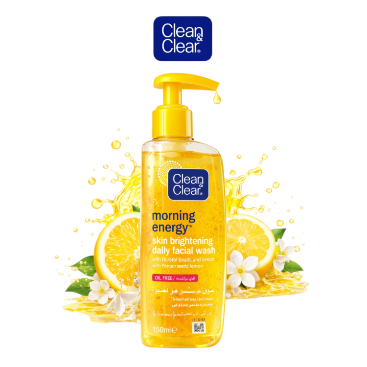 كلين اند كلير غسول يومي لبشرة مشرقة ونضرة بحجم 150 مل