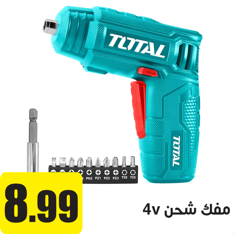 مفك شحن، 4 فولت