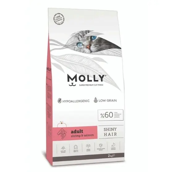 Molly Adult Shrimp & Salmon Cat Food 15kg