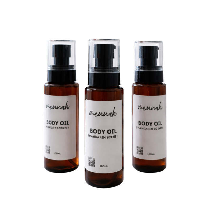 زيت الجسم 100مل 2علبة والثالثة مجانا 