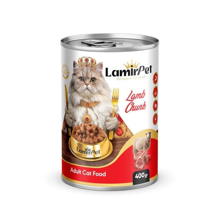 معلبات لمار قطع للقطط بنكهة اللحم البقري 