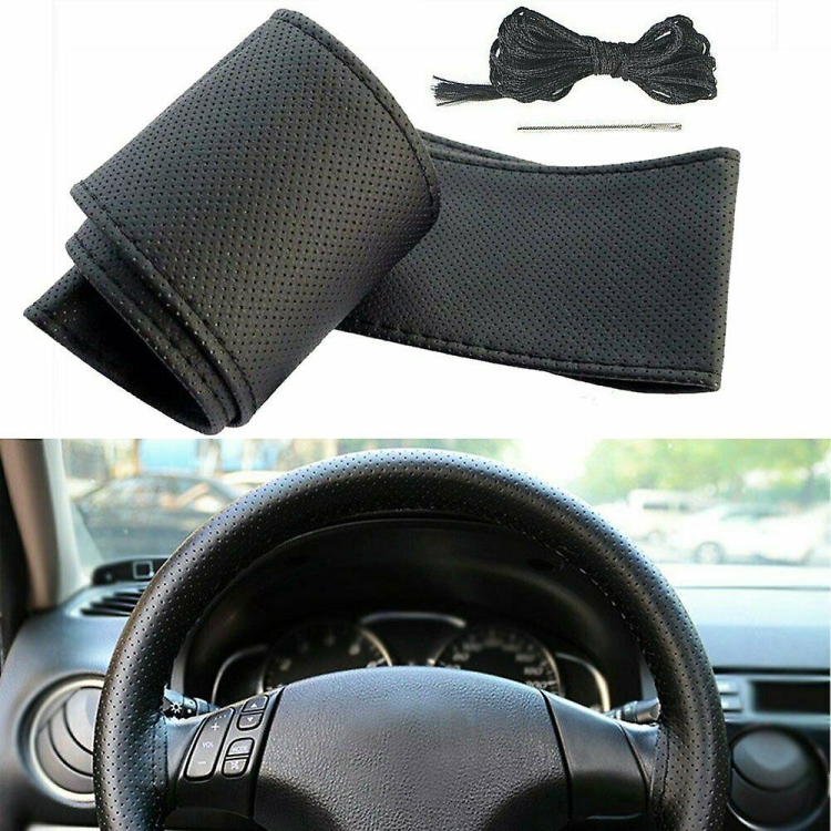 غلاف استيرنغ خياطة steering cover for car