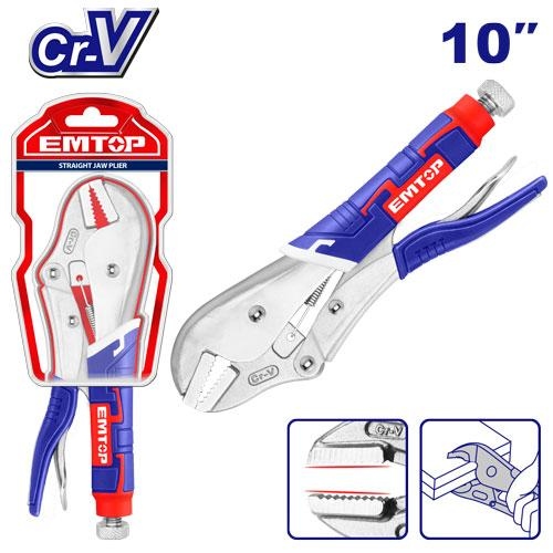 زراديه كبس 10" فك مستقيم يد ربر       ELPRSJ1002 